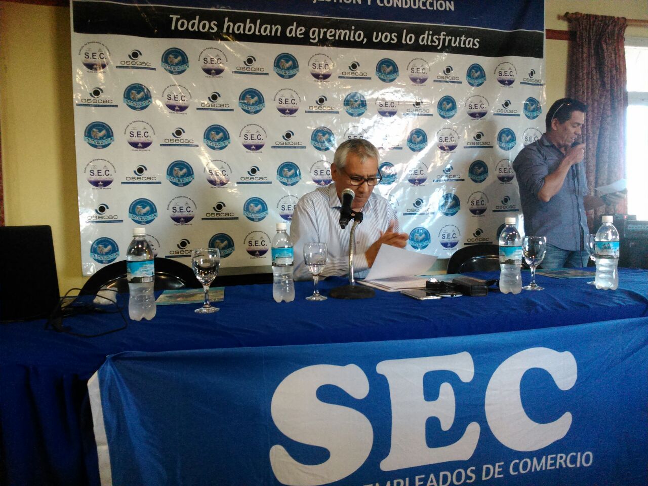 Alfredo Béliz anunció el Primer Congreso de Delegados Sindicales