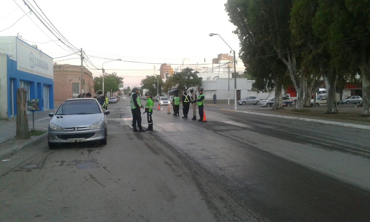 Controles vehiculares durante el fin de semana