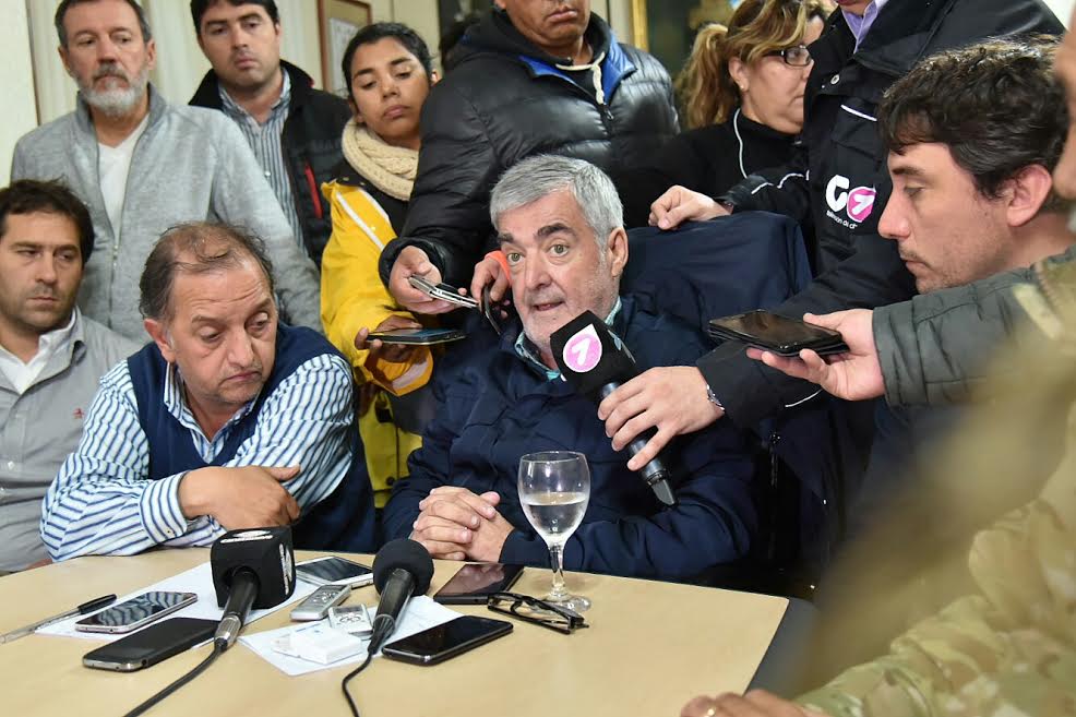 Temporal en Comodoro: Das Neves pedirá a Nación financiamiento para cuatro obras centrales y destacó la solidaridad de la gente