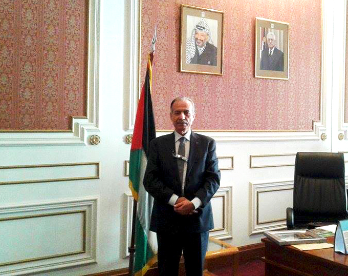Visita Puerto Madryn el Embajador de Palestina en Argentina, Dr. Husni Abdel Wahed