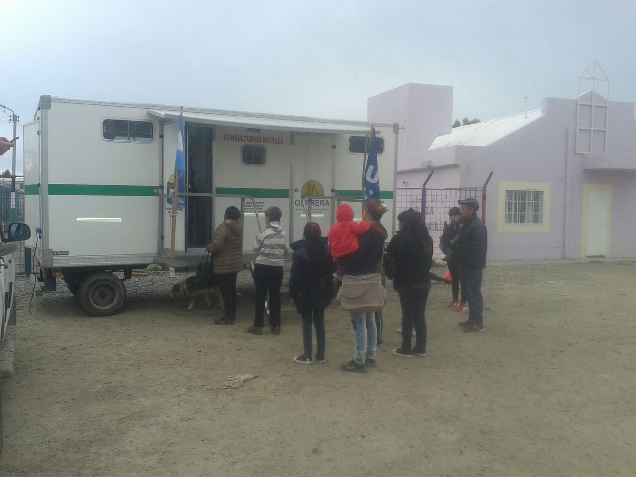 Osprera en las 1008 de Comodoro Rivadavia.