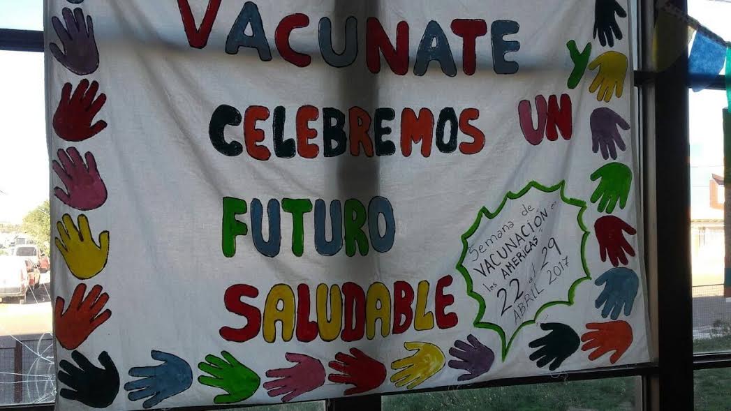 El Hospital de Puerto Madryn celebra la XV Semana de Vacunación de las Américas