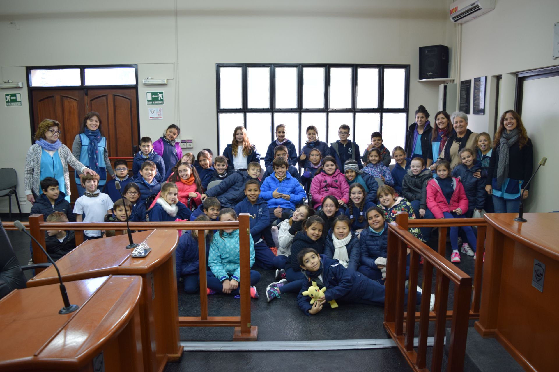Gabella recibió a los niños de la Escuela de la Costa por el Programa de Formación Infantil