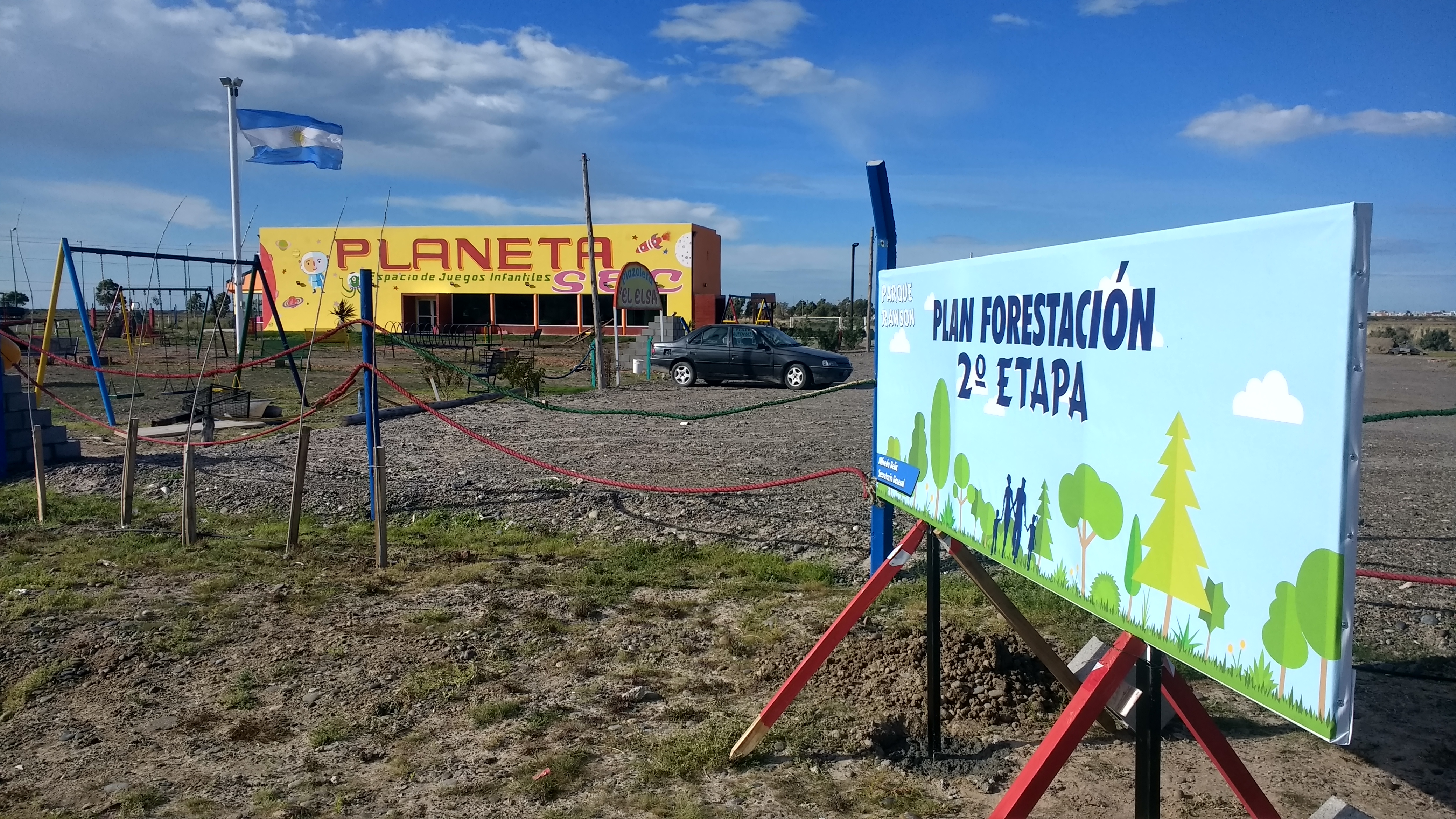 Inauguración en el Parque Rawson SEC