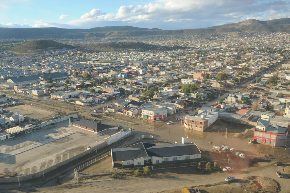 El Gobierno Nacional envió 5000 kilos de alimentos a Comodoro, declarada “zona de desastre”