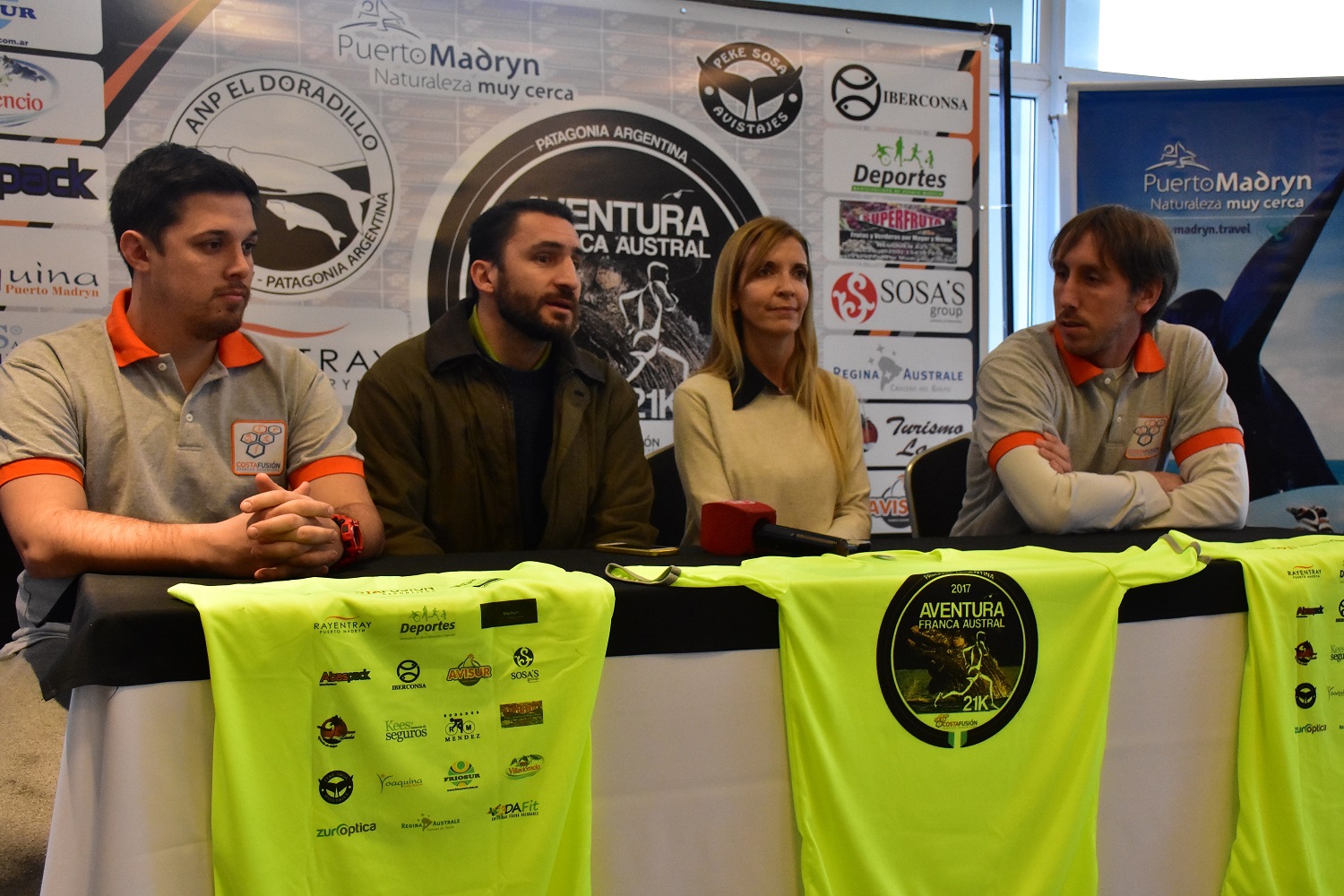 Presentaron el evento Aventura Franca Austral “Corriendo con Ballenas”