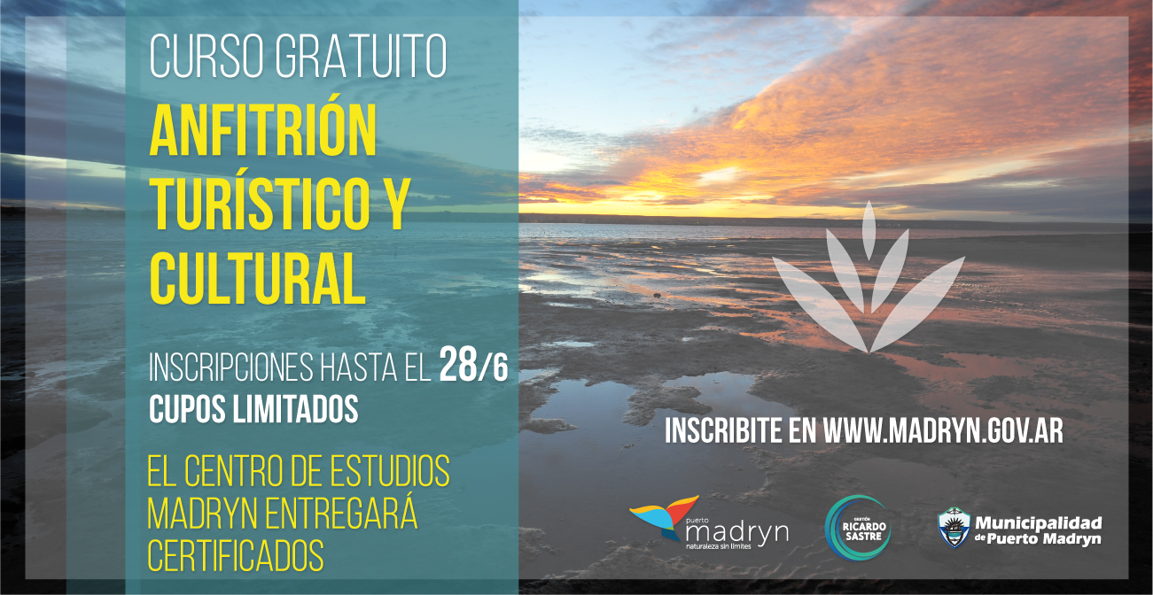 Curso gratuito de  “Anfitrión turístico y cultural”