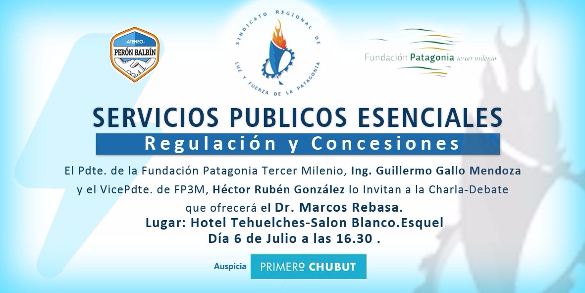 Charla-Debate: Servicios publicos esenciales