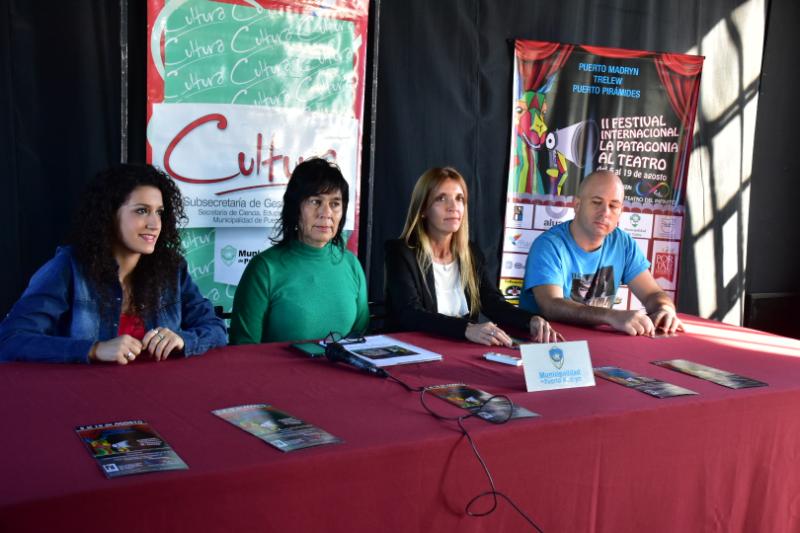 PRESENTARON EL II FESTIVAL INTERNACIONAL “LA PATAGONIA AL TEATRO”