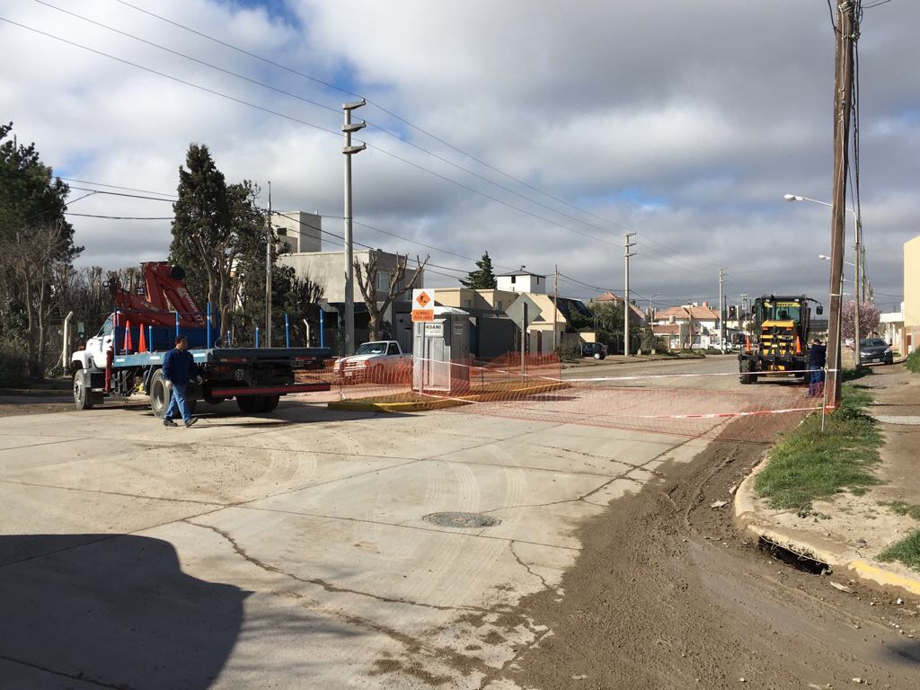 Pavimentación en avenida Roca al 2700