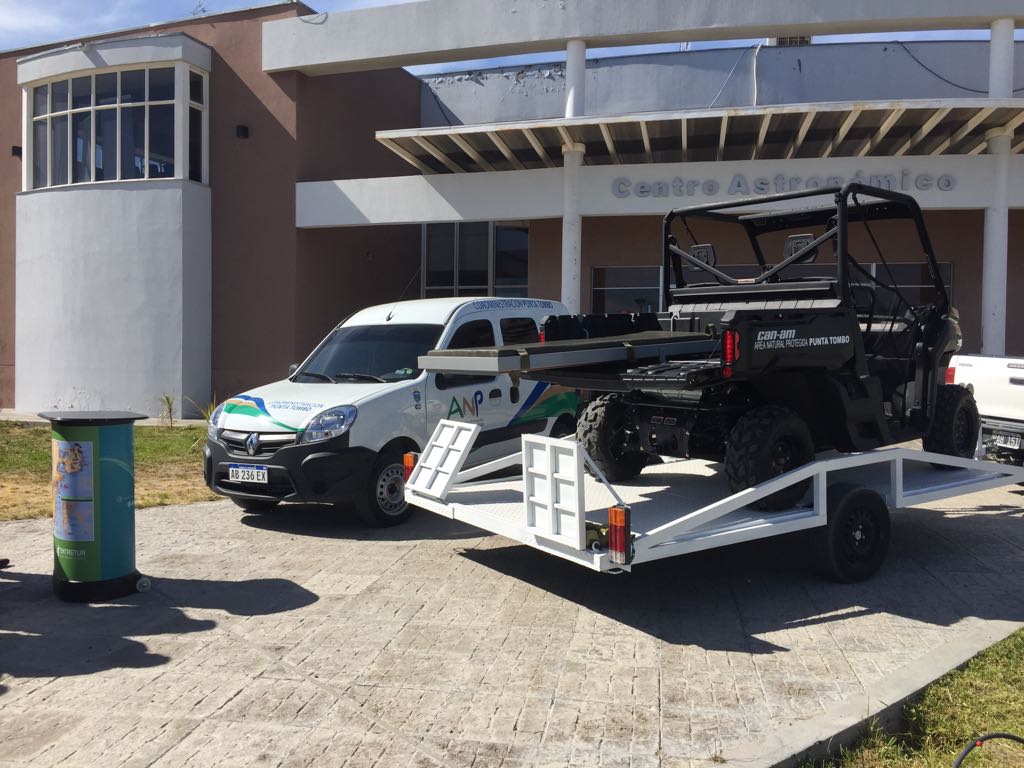 Punta Tombo suma  dos vehículos nuevos