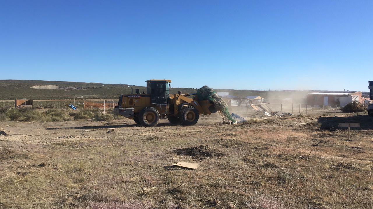 En Madryn se levantó usurpación de tierras