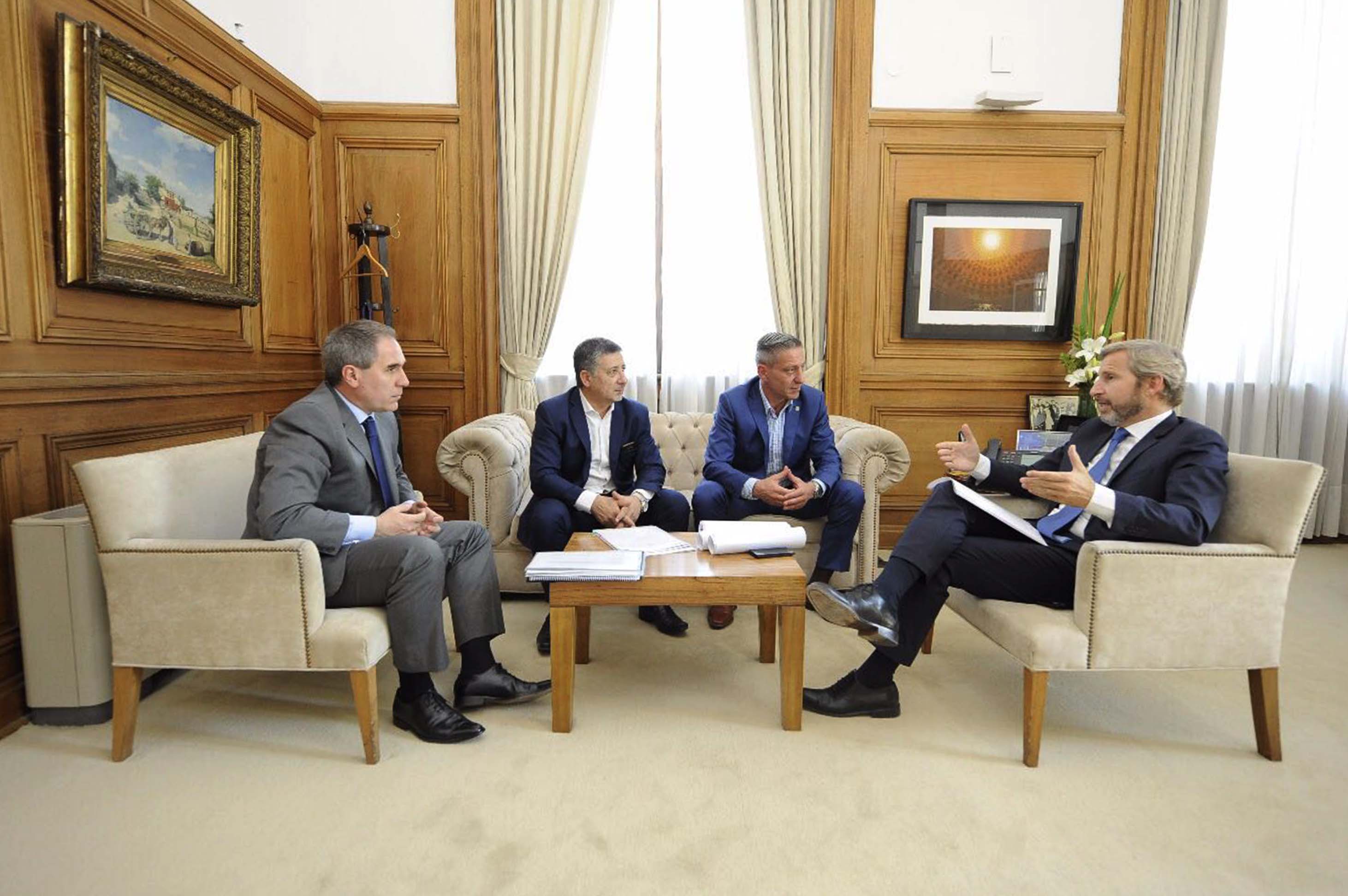 Arcioni se reunió con Frigerio: avanza la negociación  por el Fondo de Reparación Histórica para Chubut