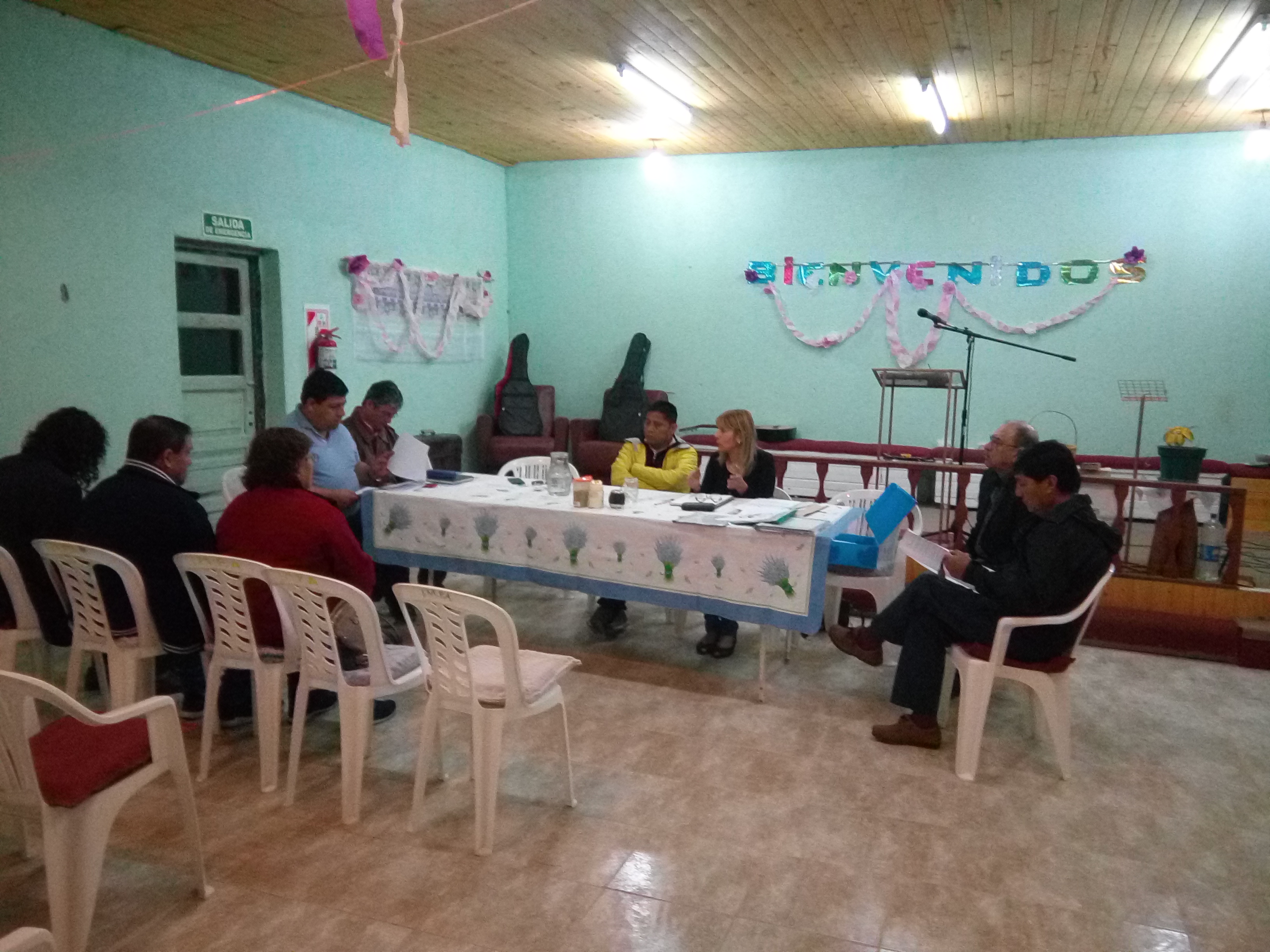 El gobierno provincial asesoró a iglesias y organizaciones civiles de la Comarca Andina