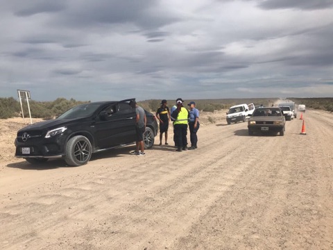 Se realizaron operativos de control en el Área Natural Protegida el Doradillo.