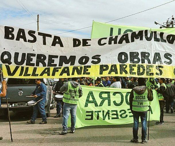 Despido masivo de trabajadores de la construcción del Nuevo Hospital de Trelew