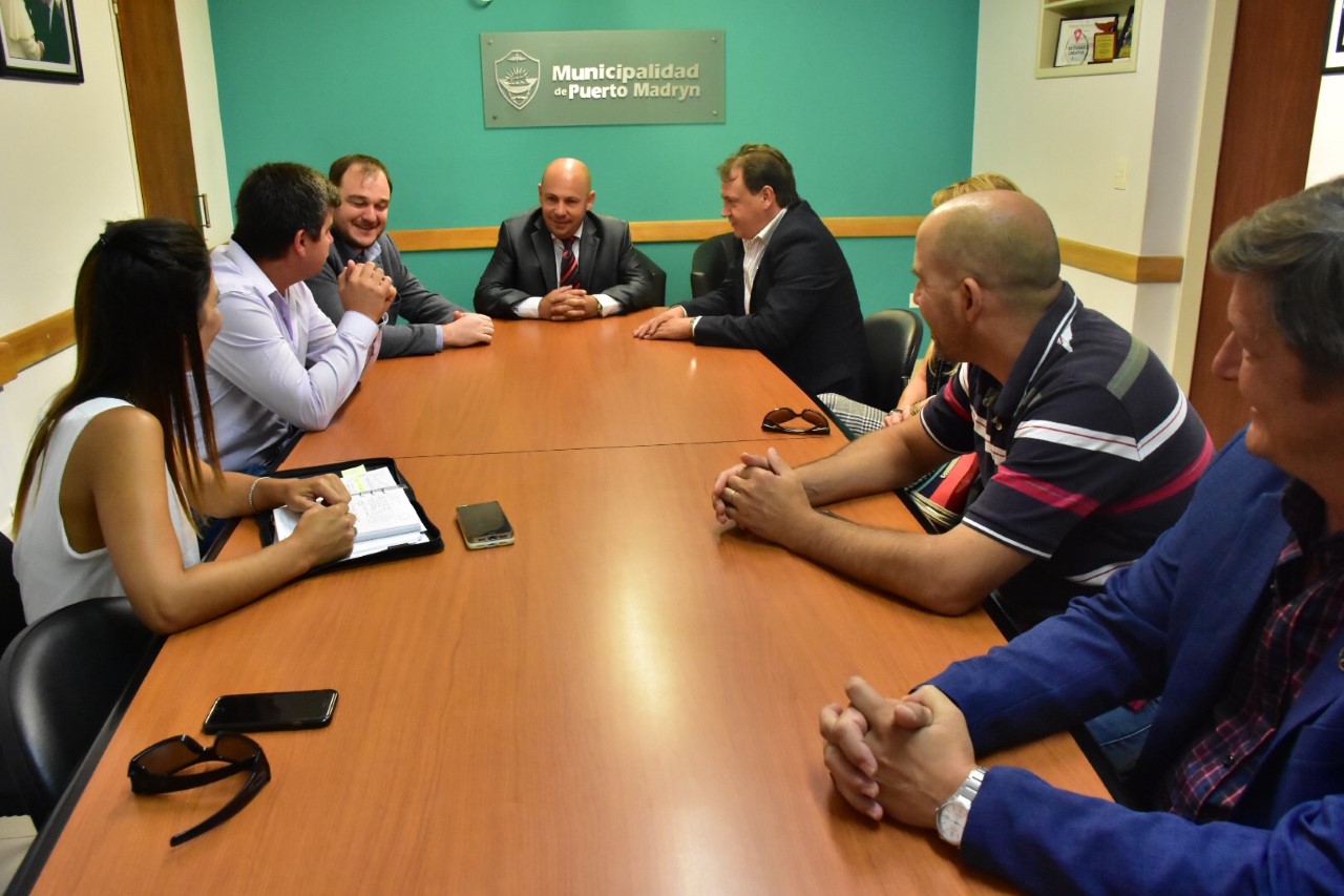 Ricardo Sastre recibió al Rector de la UNP San Juan Bosco, Carlos De Marziani