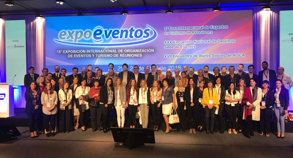 Puerto Madryn tuvo una destacada participación en la Expo Eventos 2018, feria internacional de organización de reuniones, congresos y conferencias