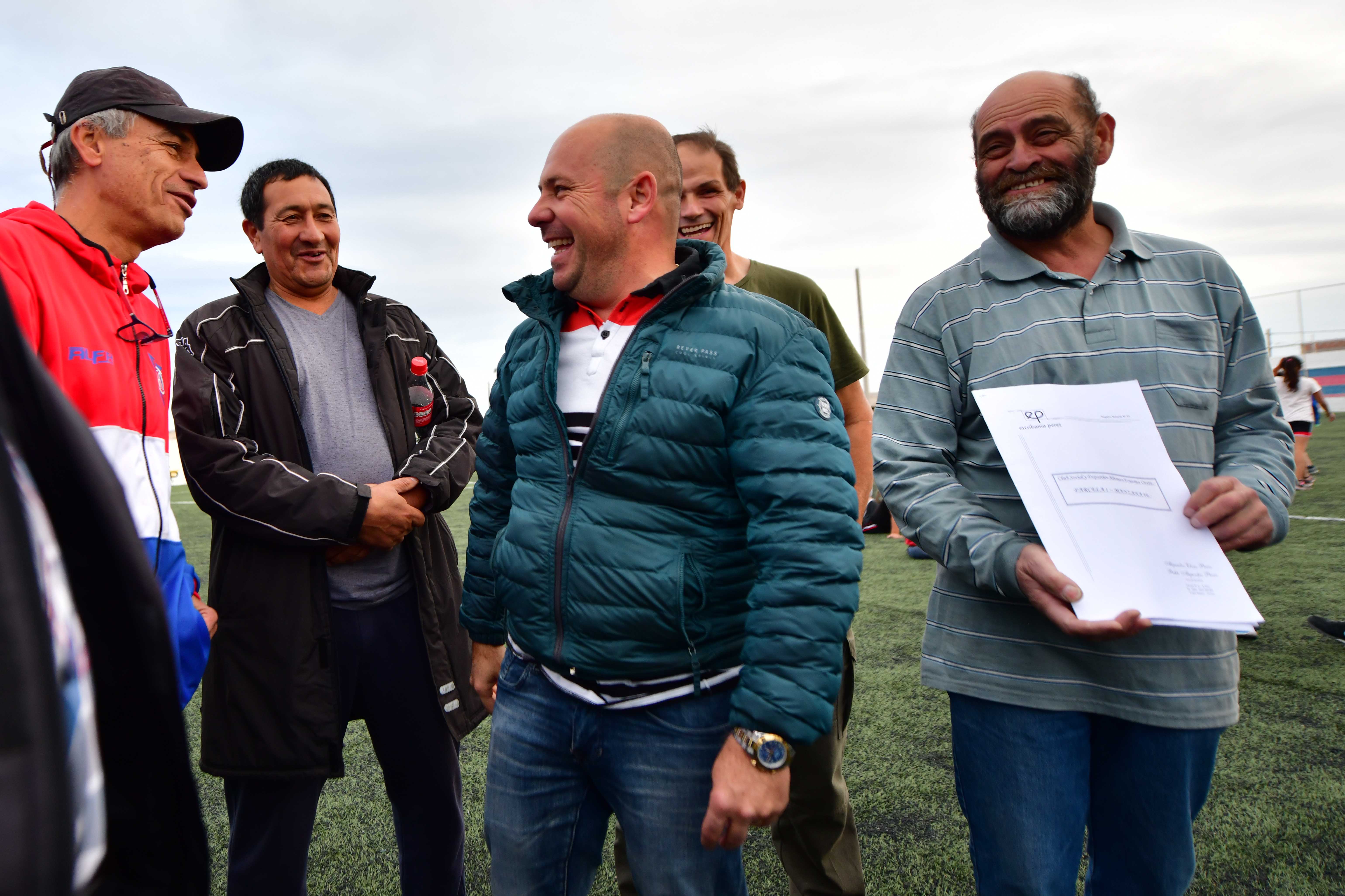 El Club Alianza recibió el título de propiedad de parte de sus tierras