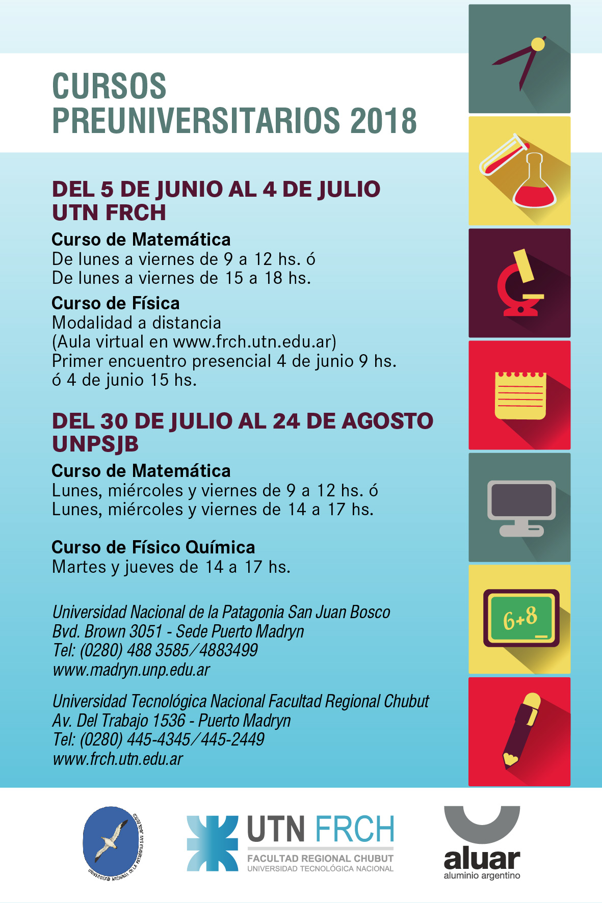 iniciaron las inscripciones para el seminario gratuito que se realizará en la Facultad Regional Chubut