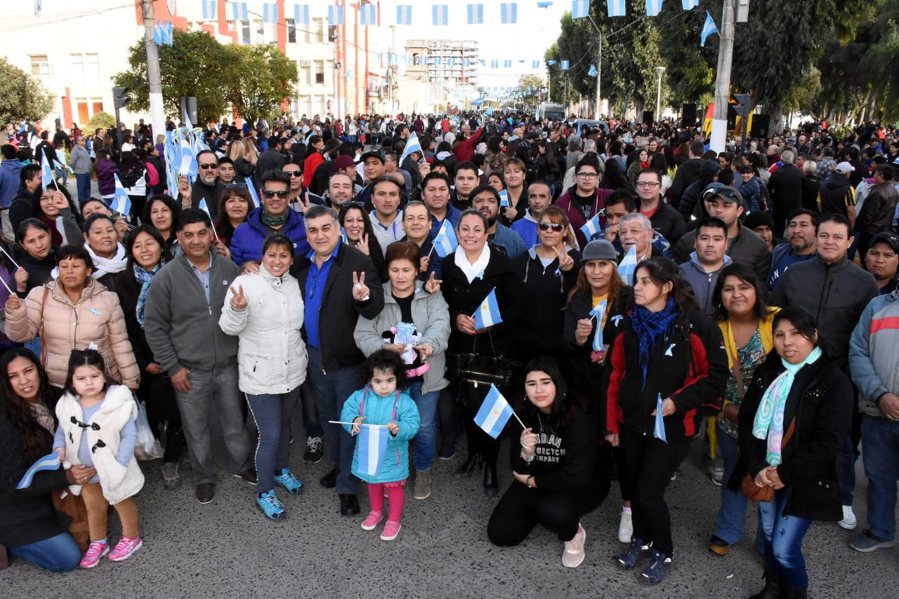 La CGT_VIRCHyPMY participó del Acto del 25 en Madryn