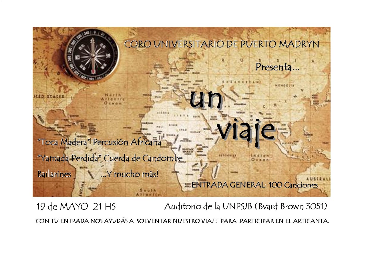 El Coro Universitario vuelve a presentar “Un Viaje”
