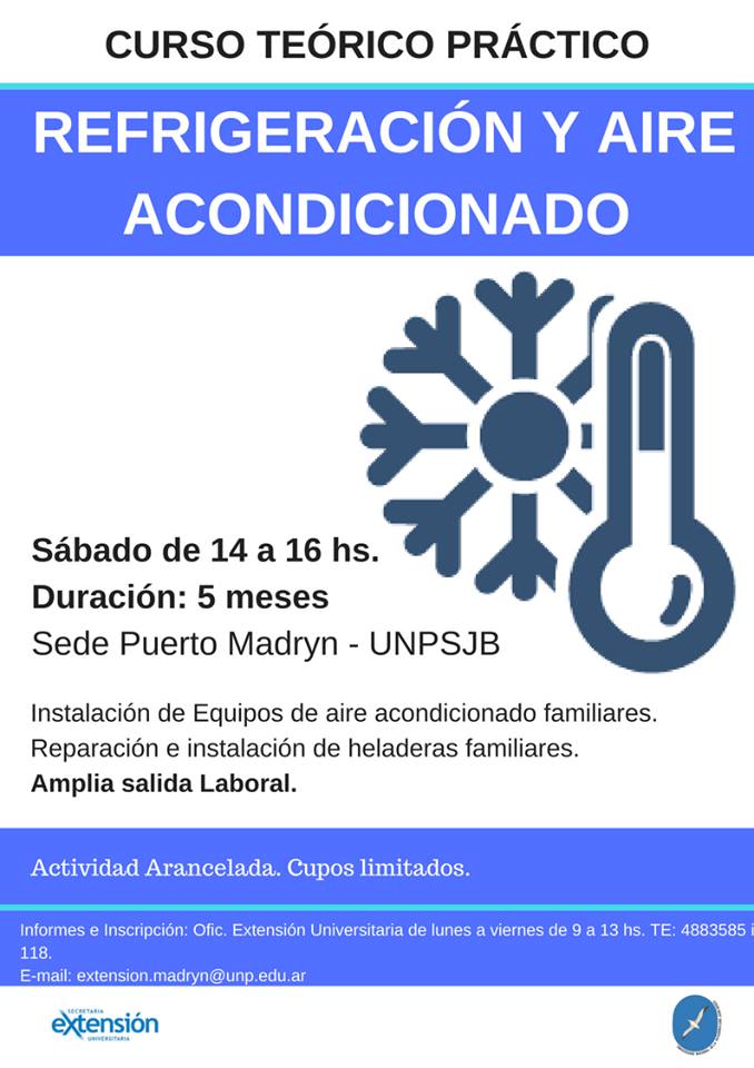 Curso de refrigeración y aire acondicionado familiares