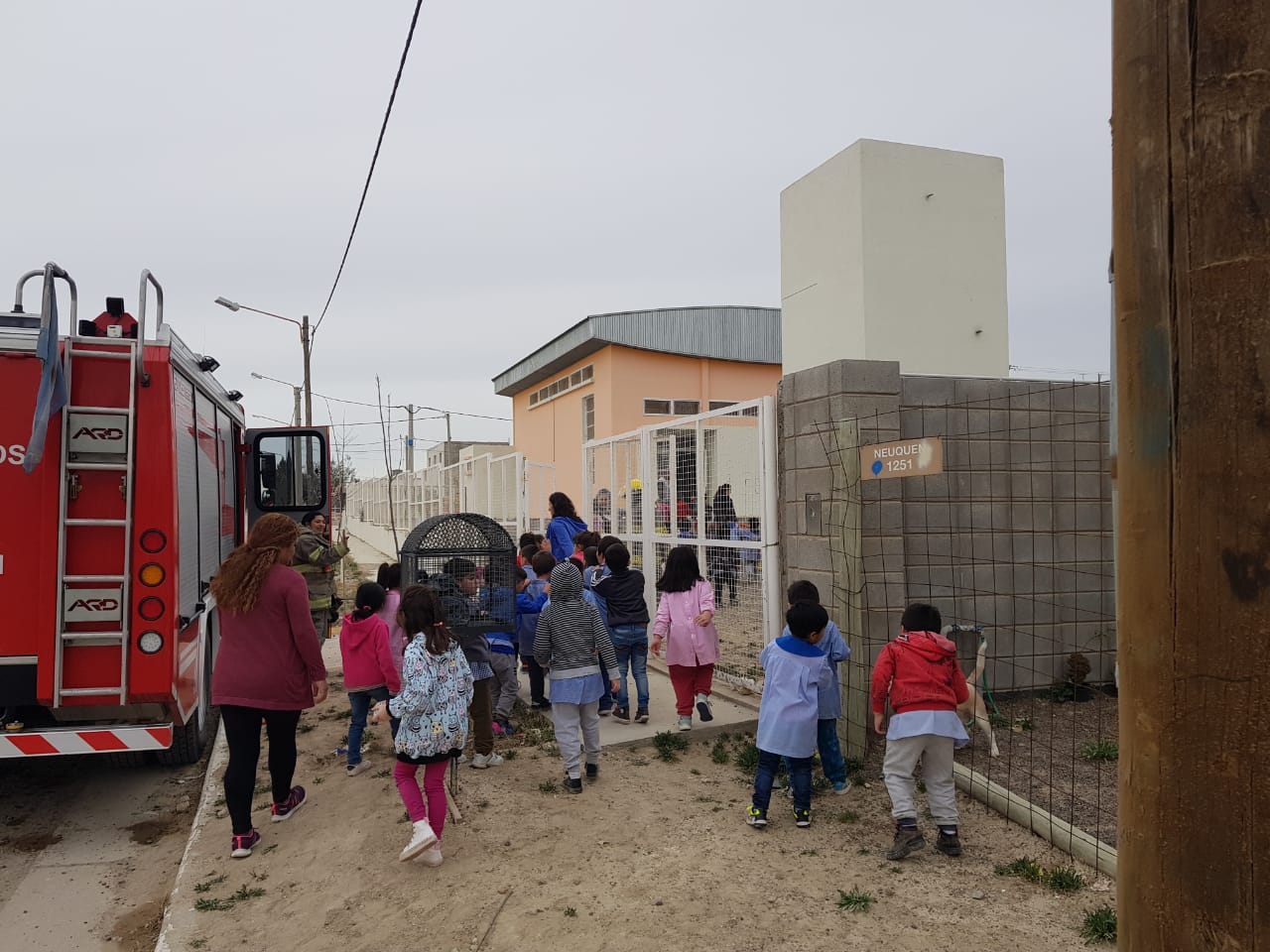 Situación de la Escuela Nº 486 de Puerto Madryn