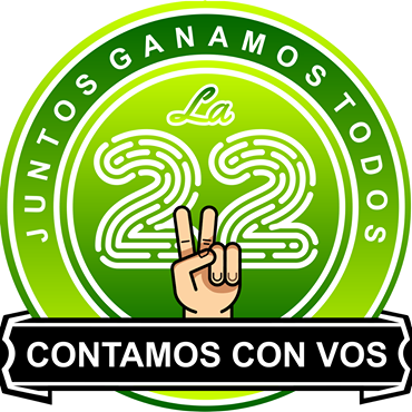 Lista 22 Juntos Ganamos Todos