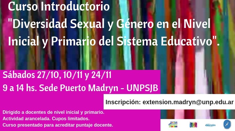 Curso introductorio sobre Diversidad Sexual y Género en el Nivel Inicial y Primario del Sistema Educativo