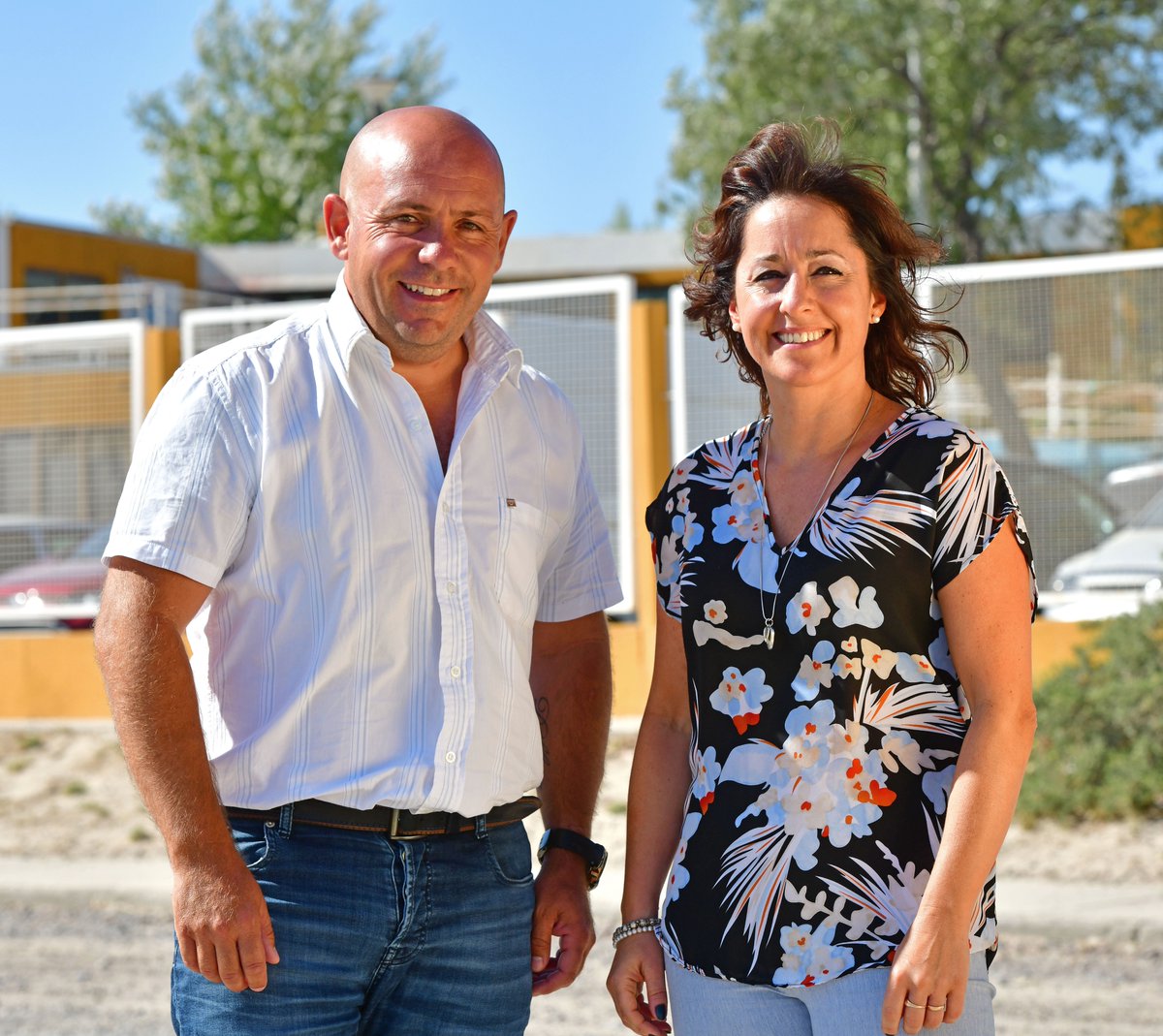 GUSTAVO SASTRE CON CANDIDATA A VICE-INTENDENTE