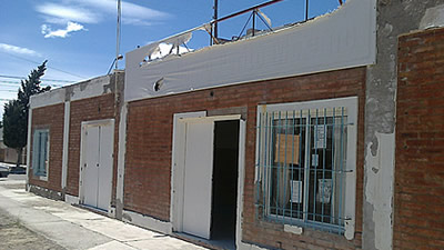Vacunación antirrábica en la sede del barrio Perito Moreno