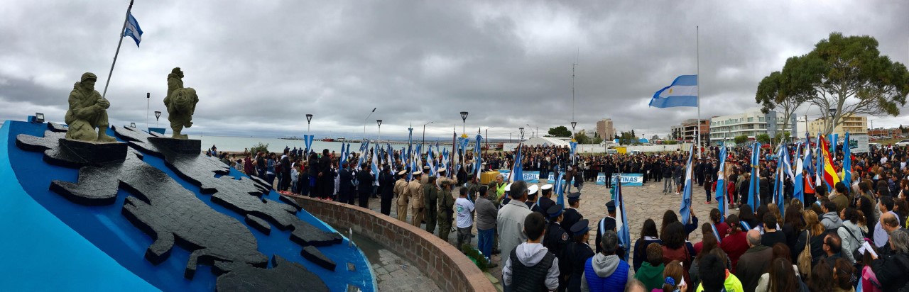 Acto conmemorativo por el Día del Veterano de Guerra y de los Caídos en Malvinas