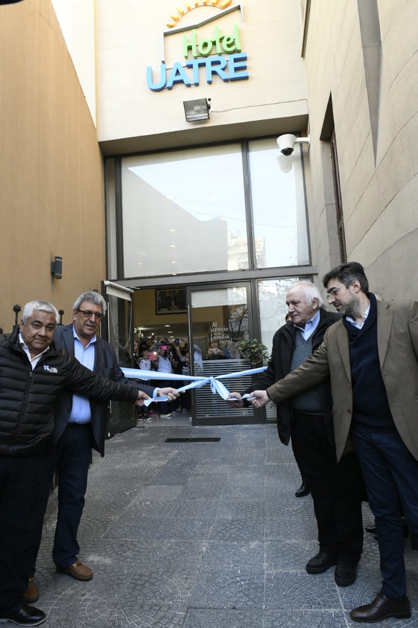 UATRE inaugura su hotel en Capital Federal