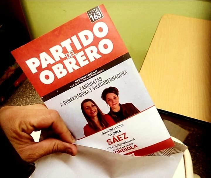 Partido Obrero militó un programa de salida a la crisis y es cuarta fuerza provincial