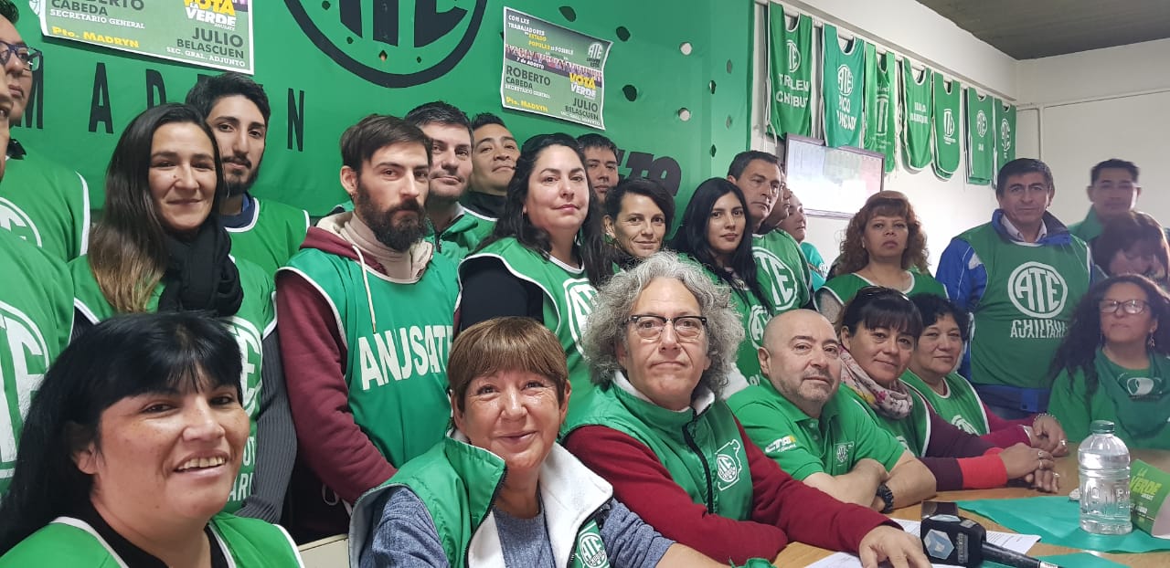 Presentación lista verde, Agrupación Anusate