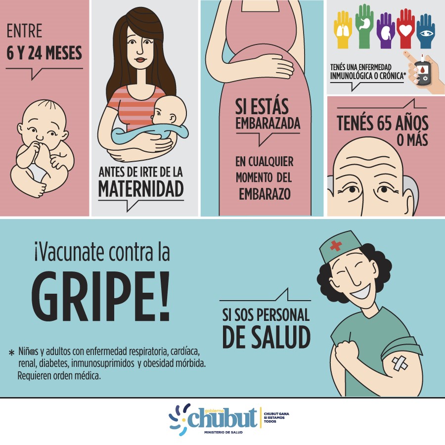 Salud convoca a los grupos de riesgo a vacunarse contra la Gripe