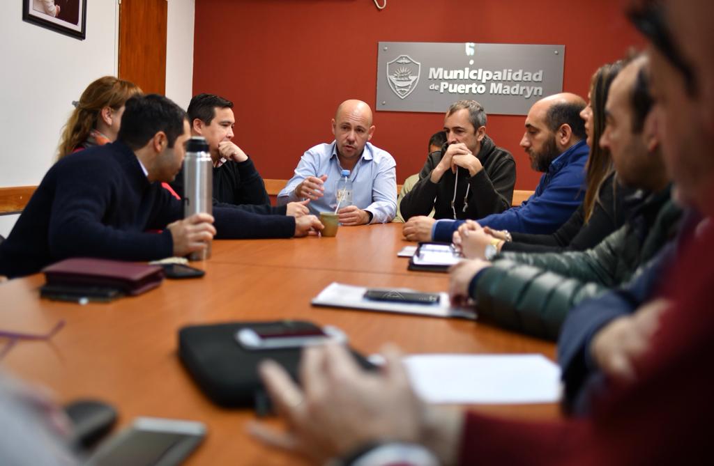 Ricardo Sastre recibió a integrantes del Consejo de Administración de la Cooperativa