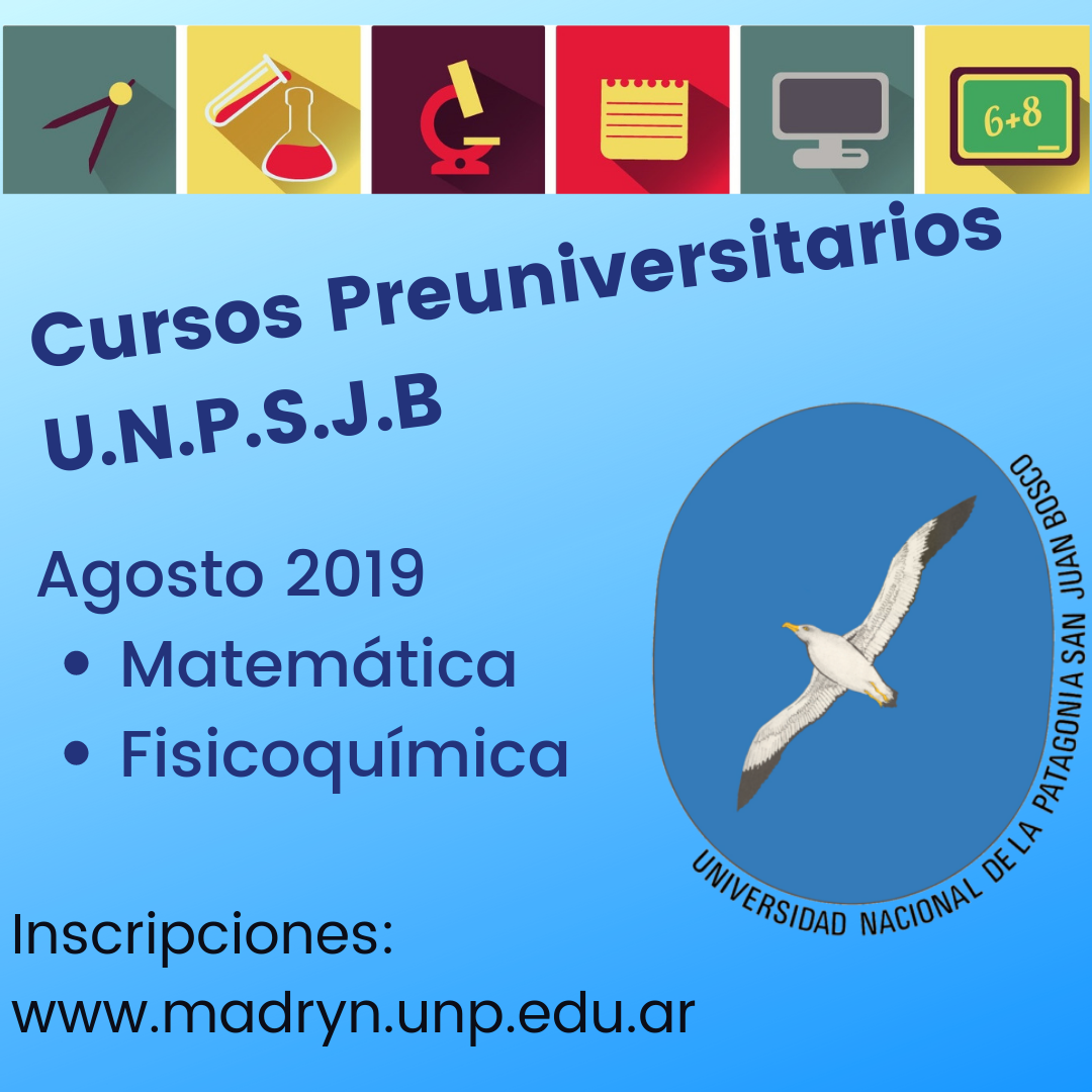 Cursos Preuniversitarios en la UNPSJB