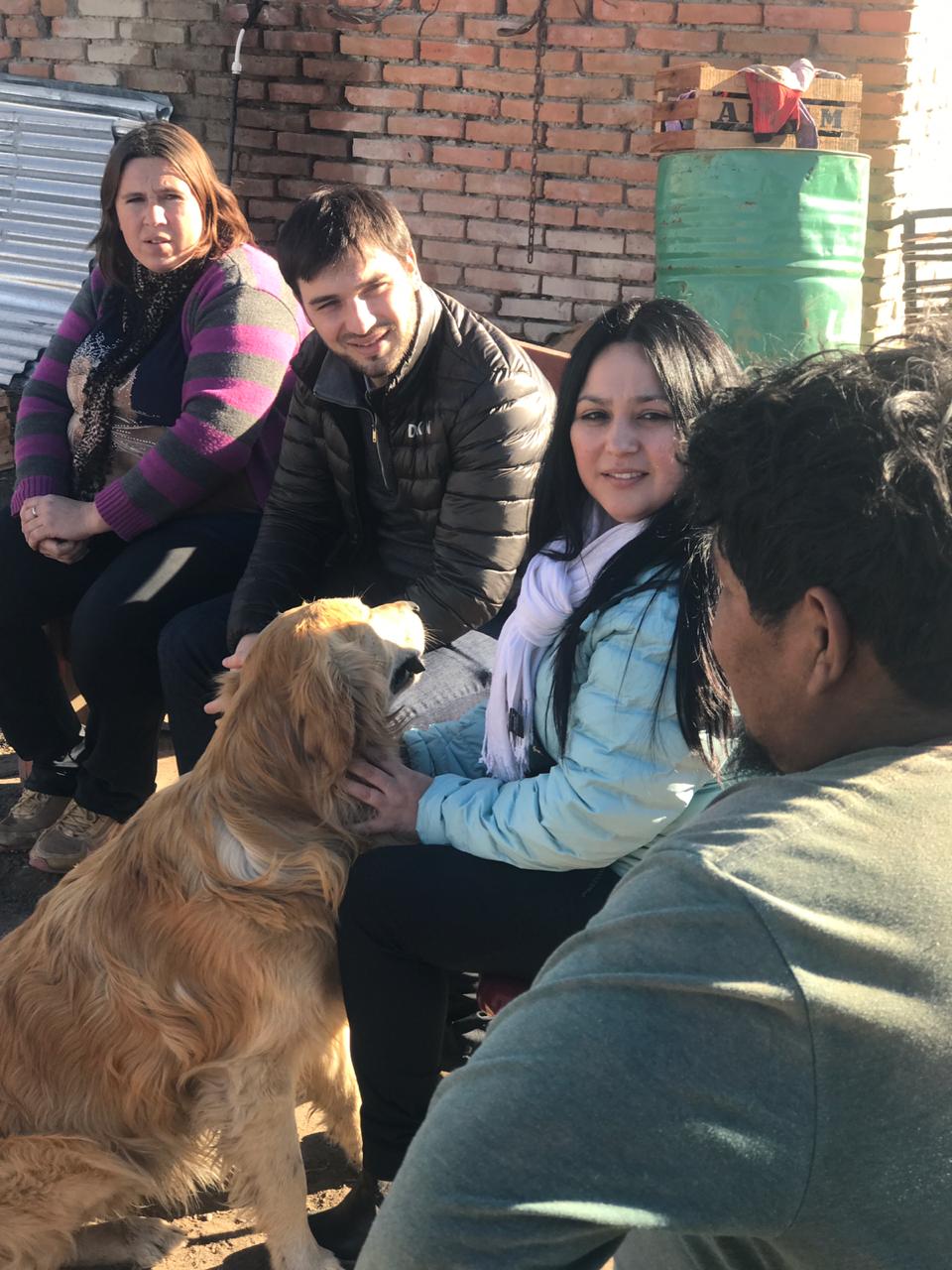 Torres y Riveros suman apoyo de vecinos, productores y emprendedores de Trelew