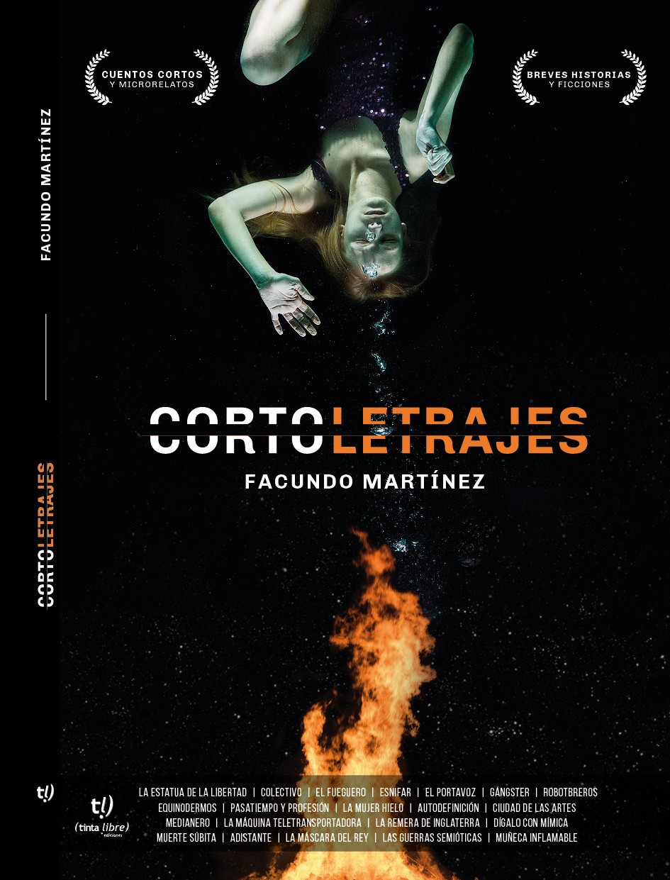 El escritor Facundo Martínez presentó Cortoletrajes, libro de cuentos cortos