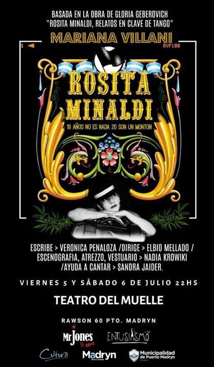 “Rosita Minaldi, relatos en clave de tango”