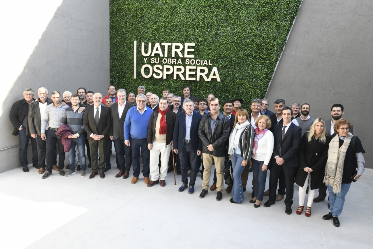 UATRE y OSPRERA inauguraron la nueva sede “8 de Octubre”