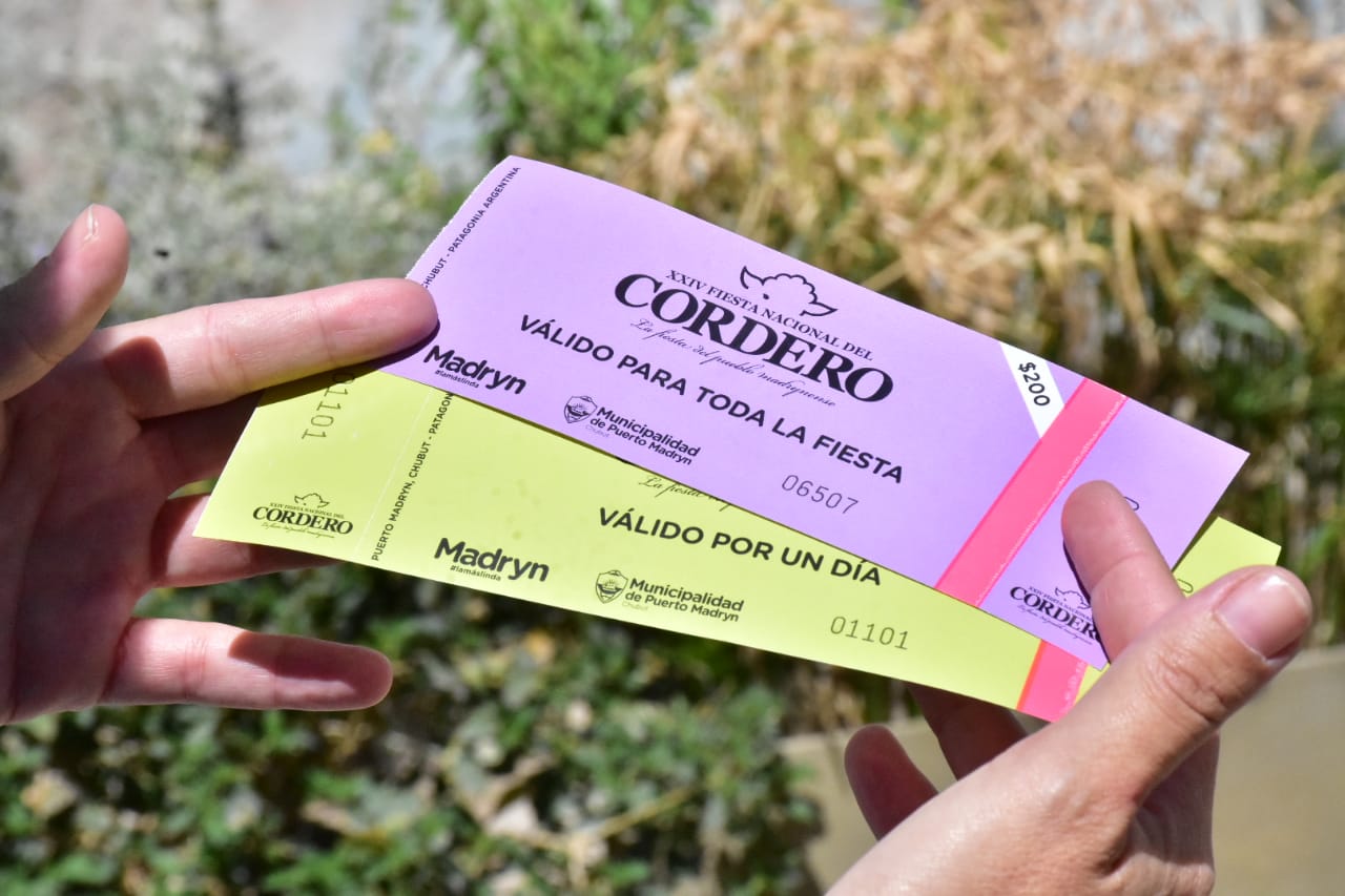 Entradas anticipadas para la XXIV Fiesta Nacional del Cordero