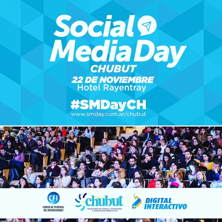 Todo listo para el Social Media Day Chubut 2019: Google, Facebook y nuevas tendencias