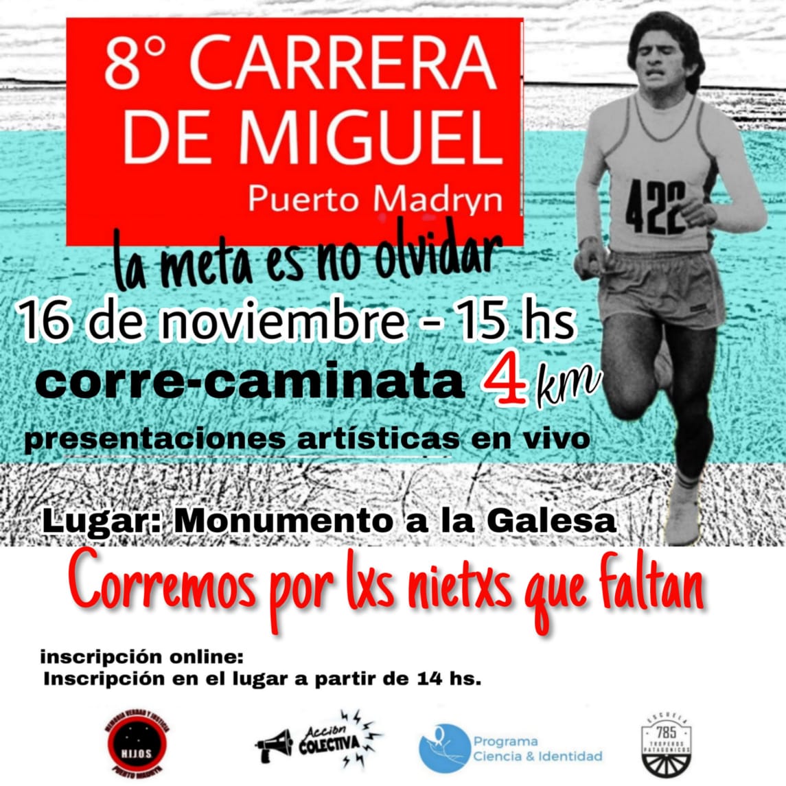 8° Carrera de Miguel en Puerto Madry: Atleta cae, se levanta y gana la carrera!
