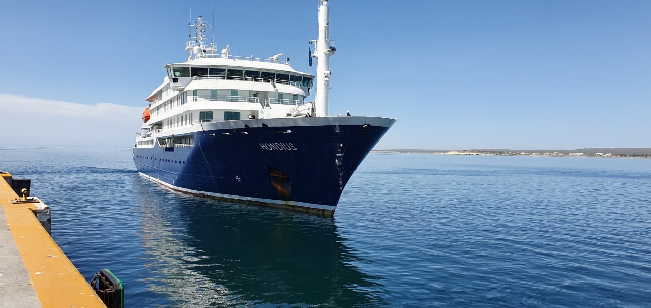 Avanza a buen ritmo la temporada de cruceros en Puerto Madryn