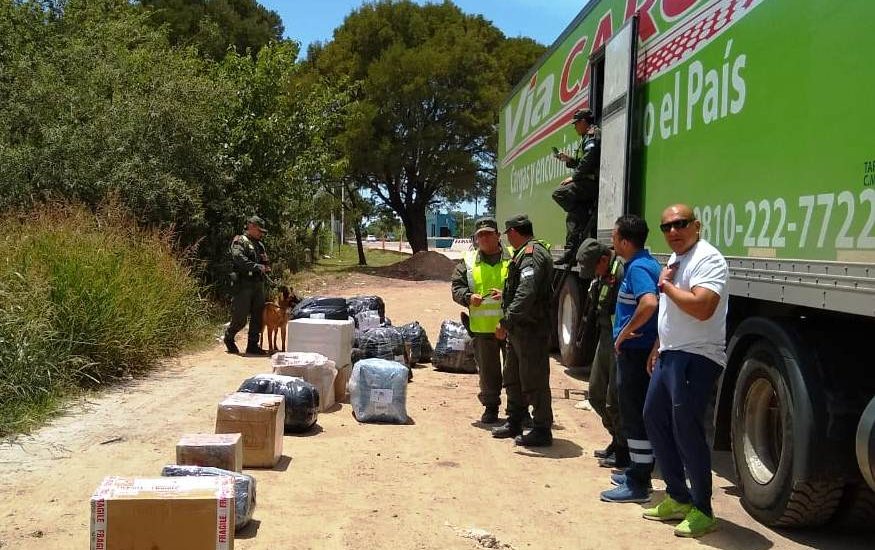 Massoni destacó el accionar de la Policía del Chubut en la detención de 3 sujetos con 30 kilos de marihuana