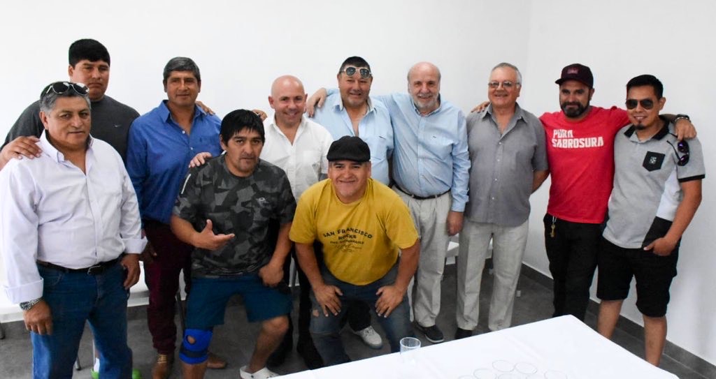 Gustavo Sastre participó esta mañana de la inauguración del Centro de Contrataciones n° 3 del Muelle Almirante Storni