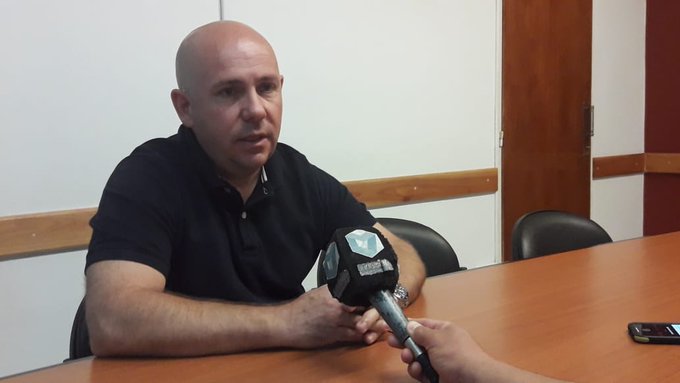 Gustavo Sastre: criticó la irresponsabilidad de la empresa concesionaria de la pavimentación de la Doble Trocha